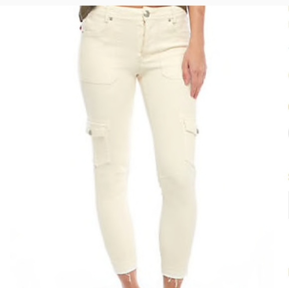 NEW Free People Military Stretch Pants - Picture 4 of 4